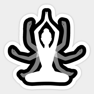 Yoga Lover Sticker